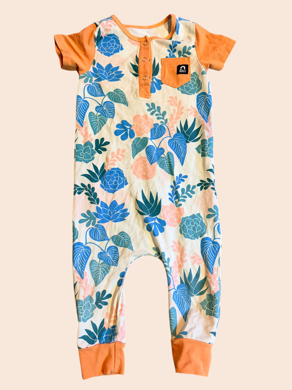 RAGS 12-18 MO Girls Romper