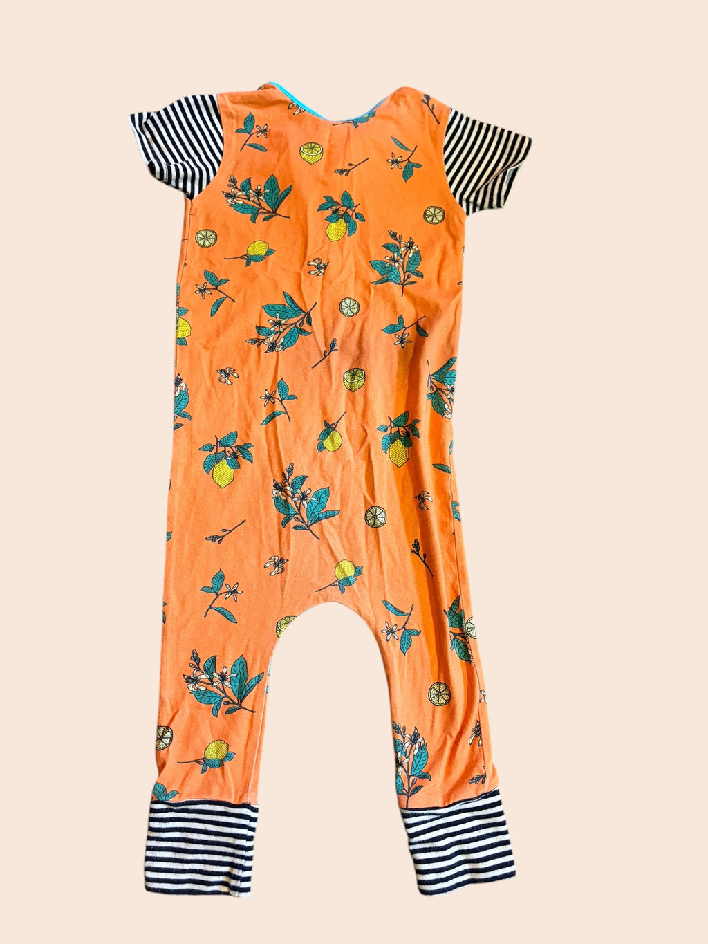 RAGS 2T Girls Lemon Romper